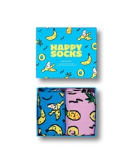 HAPPY SOCKS FRUITS SOCKS Set cadou cu 2 perechi de șosete turcoaz - Șosete de damă - 5