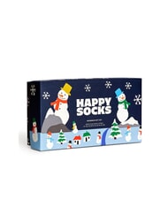 HAPPY SOCKS SNOWM Set cadou de 3 perechi de șosete multicolor - Șosete pentru bărbați - 5
