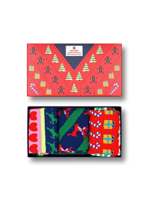 X-MAS SWEATER Set cadou de 3 perechi de șosete 4300 - Șosete pentru bărbați