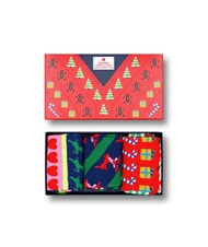 HAPPY SOCKS X-MAS SWEATER Set cadou de 3 perechi de șosete 4300 - Șosete pentru bărbați - 6