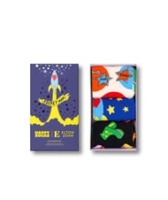 HAPPY SOCKS ELTON JOHN Set cadou de 3 perechi de șosete negru - Șosete pentru bărbați - 6