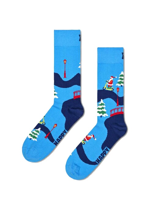 HAPPY HOLIDAYS Set cadou cu 2 perechi de șosete 6000 - Șosete de damă