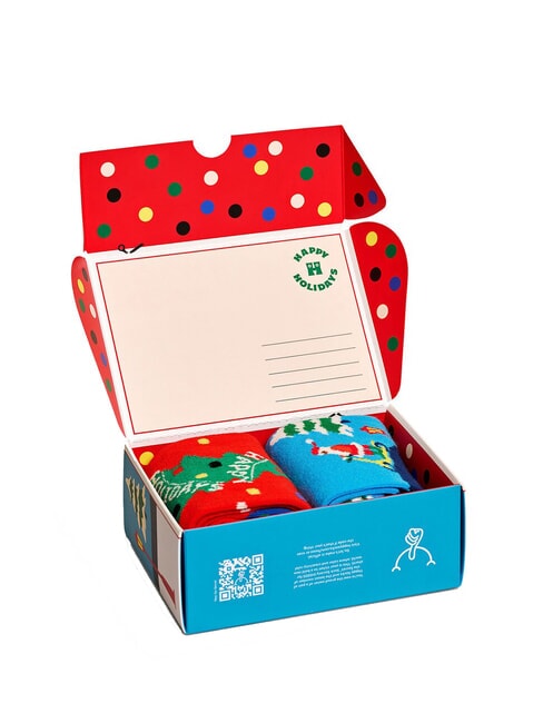 HAPPY HOLIDAYS Set cadou cu 2 perechi de șosete 6000 - Șosete de damă