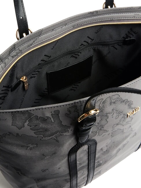 HIGHLAND SOFT Geantă de cumpărături de umăr gri - Genți femei