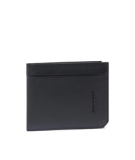 PIQUADRO RUSSEL Portofel din piele negru - Portofele bărbați - 3