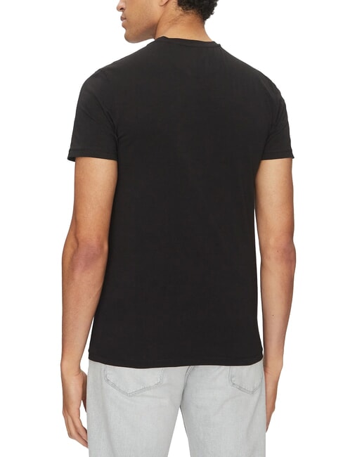 JOE SINGLE CREW NECK Tricou elastic cu m&acirc;necă scurtă jetbla - tricou