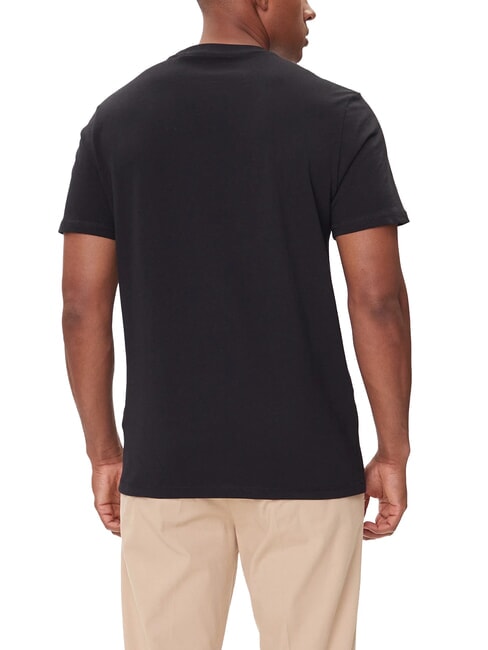 TRIANGLE LOGO Tricou cu m&acirc;necă scurtă, croială regulată jetbla - tricou