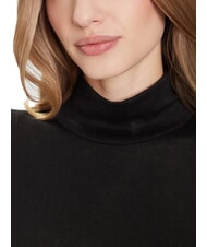 GUESS ANITA TURTLE Pulover negru intens - Pulovere pentru femei - 3