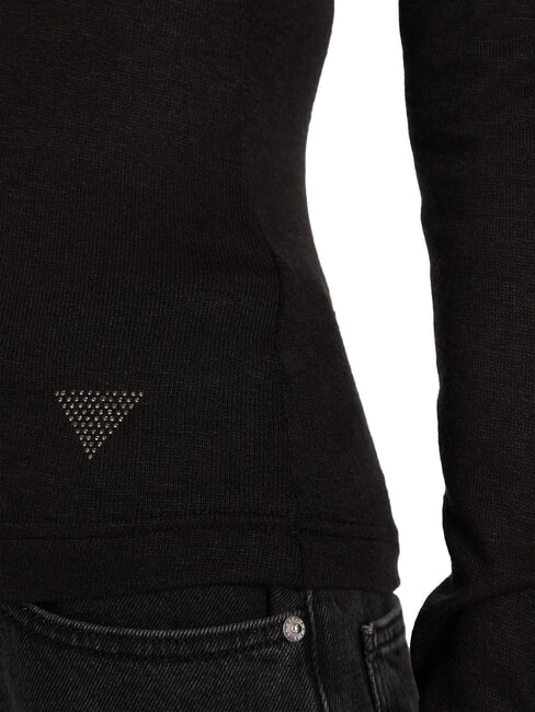 ANITA TURTLE Pulover negru intens - Pulovere pentru femei