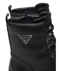 GUESS BADA2 Ghete din piele pentru gleznă BLACK - Pantofi femei - 4
