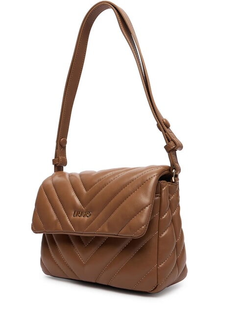 LUNNY Geantă de umăr piele de căprioară - Genți femei