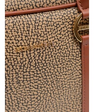 BORBONESE OUTLINE Geantă de mână op natural/piele - Genți femei - 3