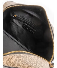 BORBONESE OUTLINE Geantă de m&acirc;nă natural op / negru - Genți femei - 5