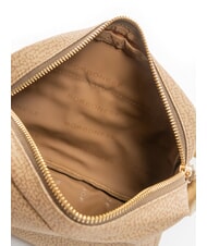 BORBONESE FLEXOS ZIP Geantă de umăr mini verde ulei - Genți femei - 5