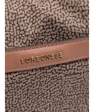 BORBONESE DOWNTOWN Geantă de umăr pudră/op naturală - Genți femei - 3