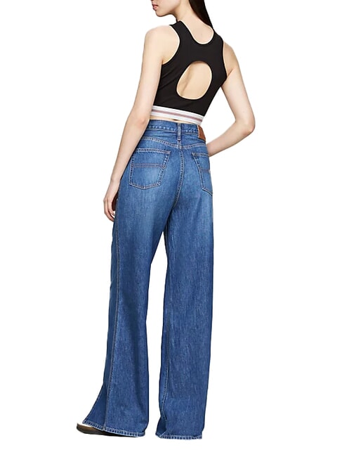 TH JEANS Top negru - tricou