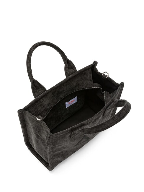 CALI VELVET Geantă de mână, cu curea de umăr negru - Genți femei