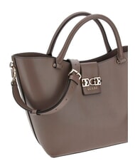 GUESS JANE Geantă tote cu curea de umăr taup închis - Genți femei - 3