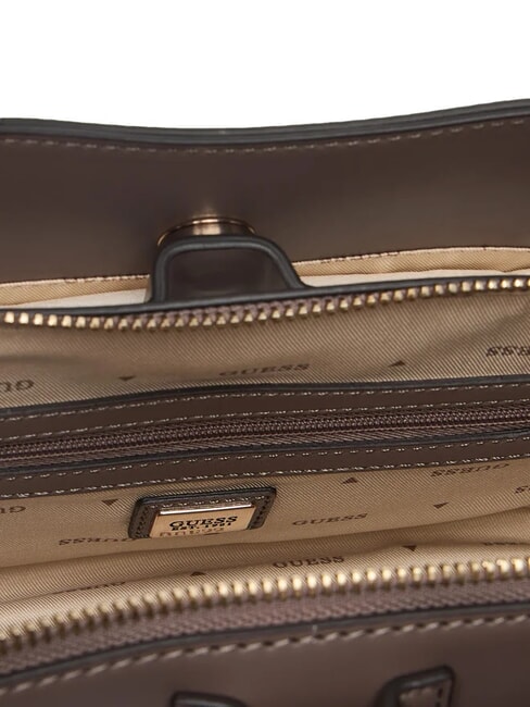 JANE Geantă de mână cu curea de umăr taup închis - Genți femei