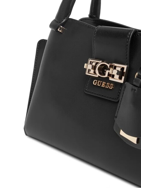 JANE Geantă de mână cu curea de umăr BLACK - Genți femei