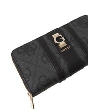 GUESS ERENIA Portofel mare cu fermoar geanta viking mare roo coalog - Portofele femei - 3