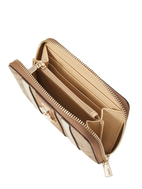 ERENIA Portofel mediu cu fermoar LOGO LAPTE - Portofele femei