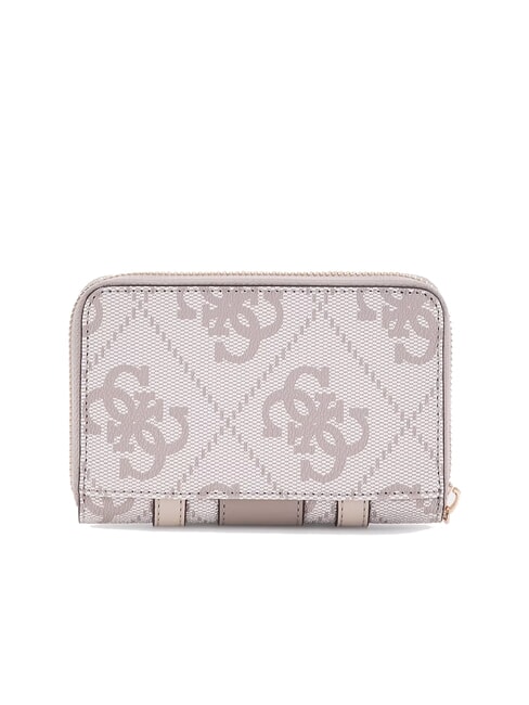 ERENIA Portofel mediu cu fermoar logo taupe închis - Portofele femei