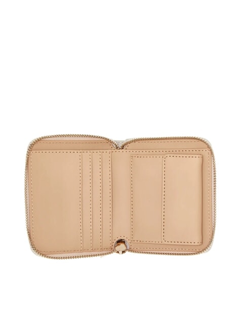 LAUREL 2 Portofel mic cu fermoar COGNAC - Portofele femei