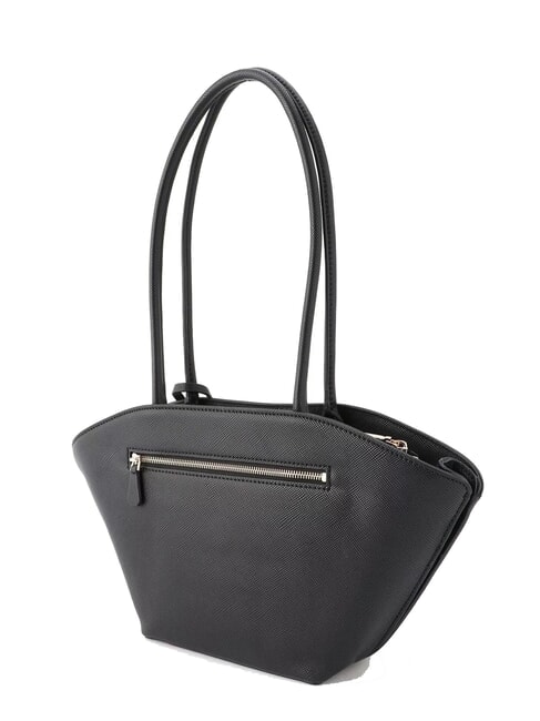 BOLENA Geantă de umăr cu pandantiv inimă BLACK - Genți femei