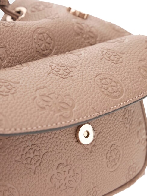 CRESIDIA II Rucsac cu buzunar logo taupe închis - Genți femei