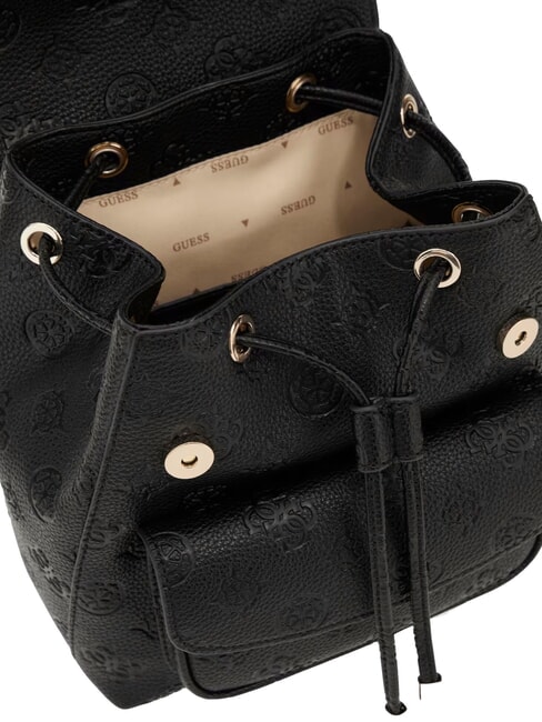 CRESIDIA II Rucsac cu buzunar logo negru - Genți femei