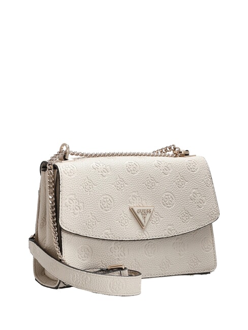 CRESIDIA II Geantă de umăr cu clapă sigla osului - Genți femei