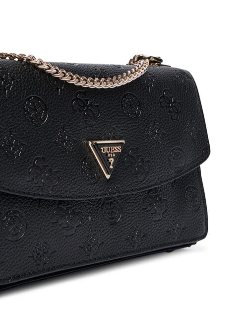 CRESIDIA II Geantă de umăr cu clapă logo negru - Genți femei