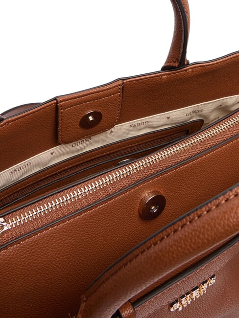 GREGORIA Geantă mare cu curea de umăr COGNAC - Genți femei