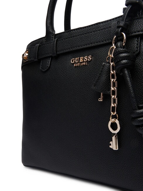 GREGORIA Geantă mare cu curea de umăr BLACK - Genți femei