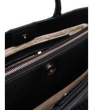 GUESS GREGORIA Geantă mare cu curea de umăr BLACK - Genți femei - 6