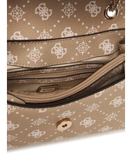 GUESS SILIA Geantă de umăr convertibilă logo-ul biscuiților - Genți femei - 5