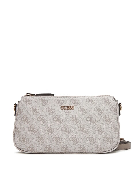 NOELLE 2 Geantă de umăr logo taupe închis - Genți femei