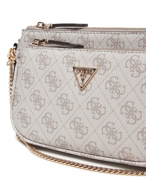 NOELLE 2 Geantă de umăr logo taupe închis - Genți femei