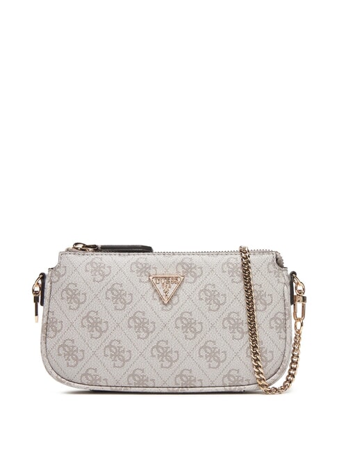 NOELLE 2 Geantă de umăr logo taupe închis - Genți femei