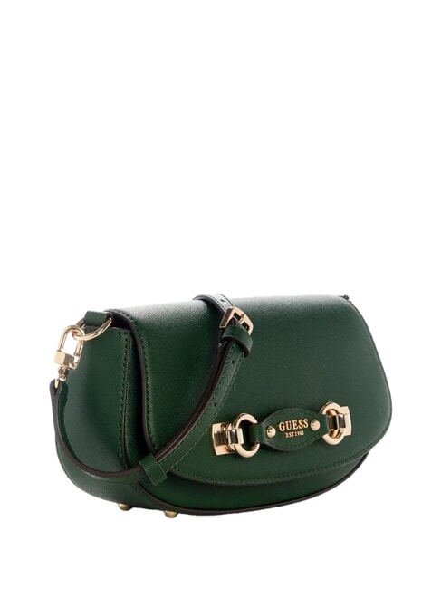 MIMINA Geantă de umăr cu clapă pădure - Genți femei