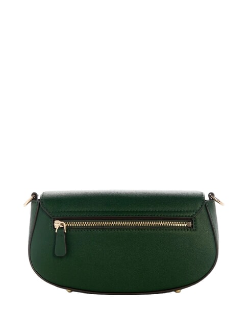 MIMINA Geantă de umăr cu clapă pădure - Genți femei