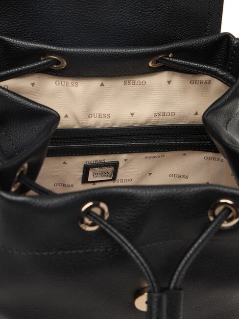 MANHATTAN 2 Rucsac cu buzunare BLACK - Genți femei