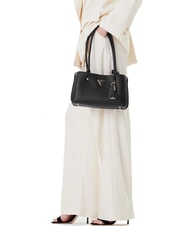 GUESS MERIDIAN 2 Geantă de umăr BLACK - Genți femei - 5