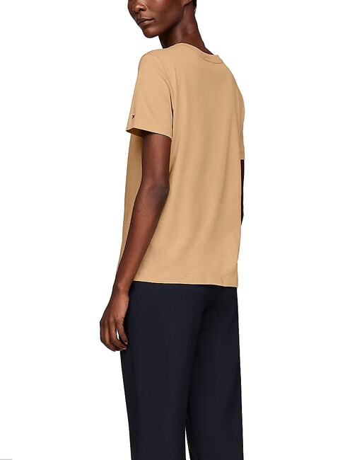 TH 1985 Tricou de bumbac kaki clasic - tricou