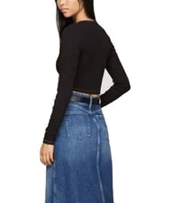 TOMMY HILFIGER TH JEANS Serafino Top - tricou