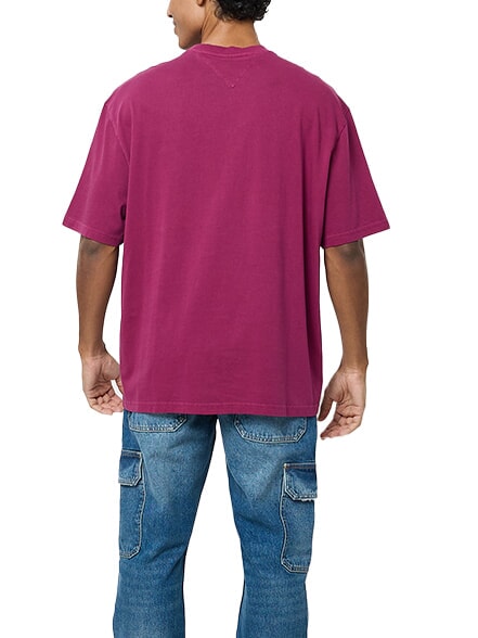 TH JEANS Maxi Flag Tricou de bumbac struguri de vale - tricou