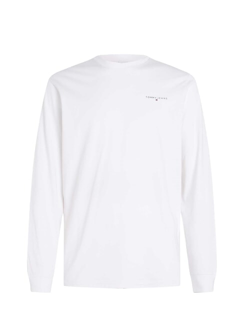 TH JEANS Tricou de bumbac alb - tricou