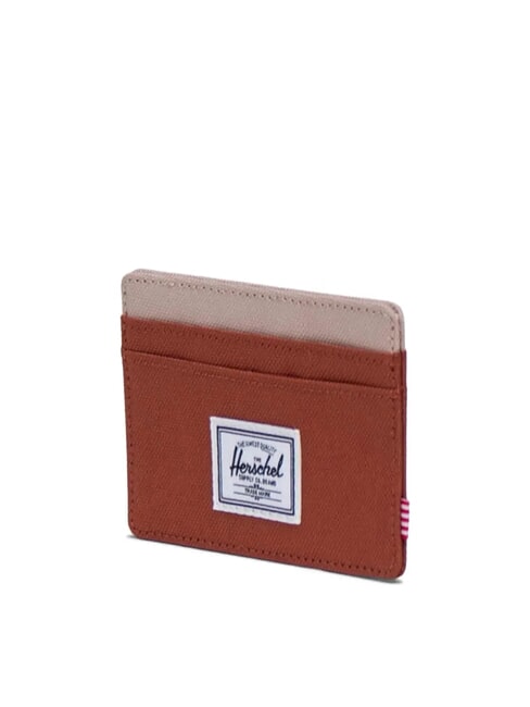 CHARLIE  Suport plat pentru card chutney/taupe deschis - Portofele femei