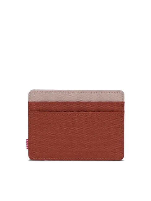 CHARLIE  Suport plat pentru card chutney/taupe deschis - Portofele femei